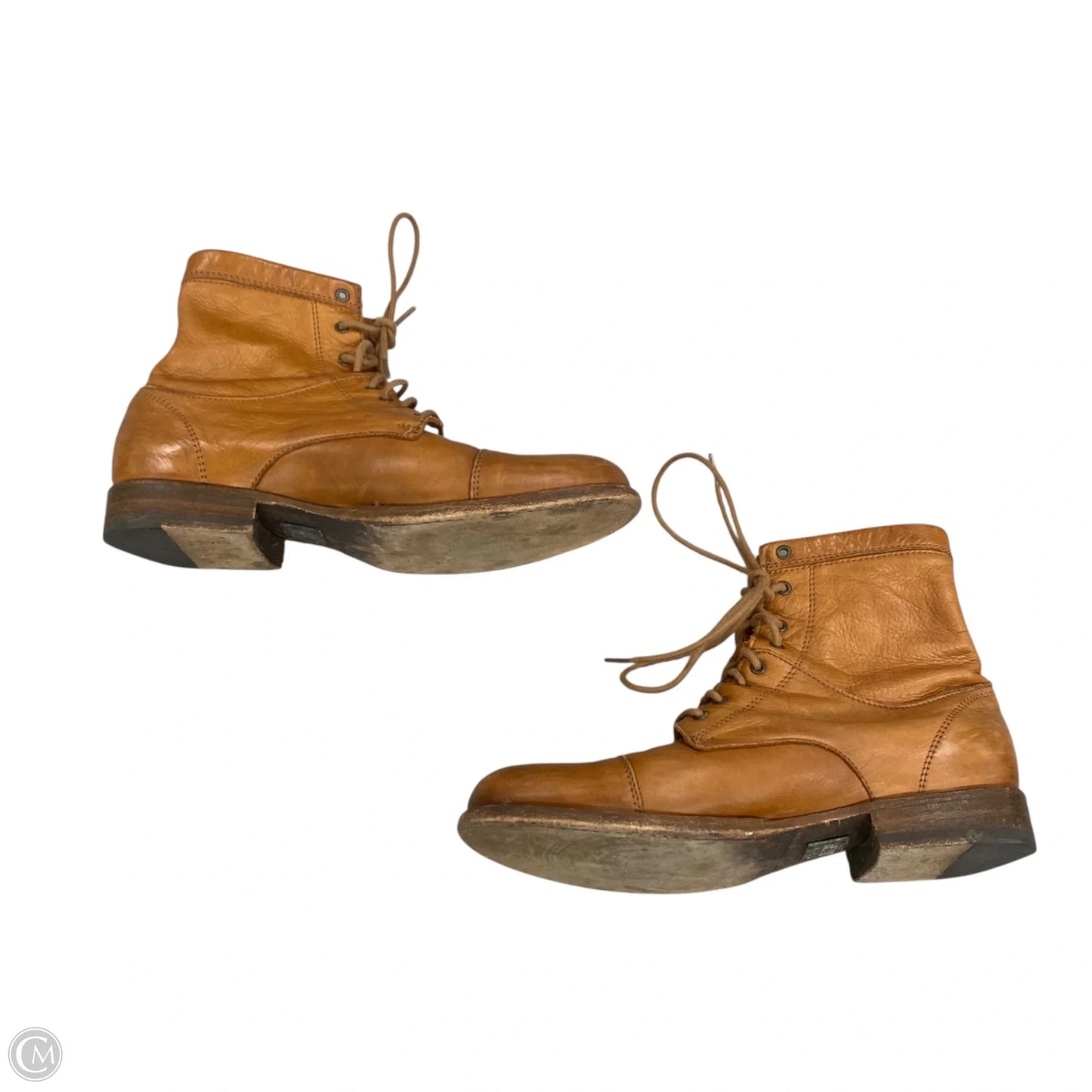 Boots Designer By Frye In Brown, Size: 8.5