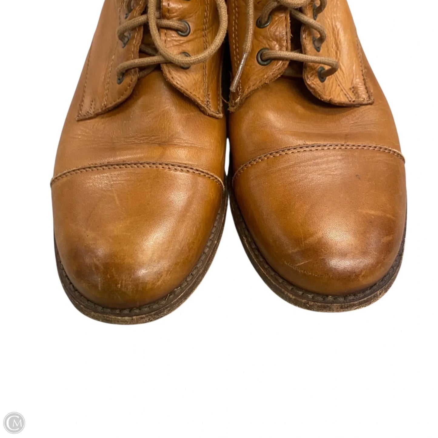 Boots Designer By Frye In Brown, Size: 8.5