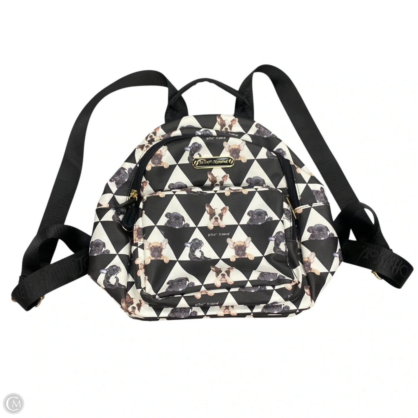 Backpack By Betsey Johnson, Size: Medium