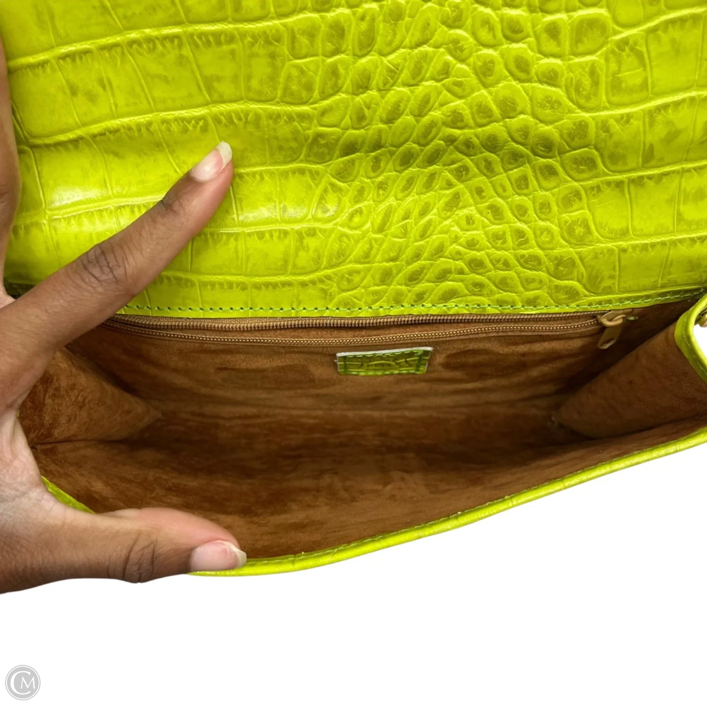 Clutch By Vera Pelle, Size: Medium