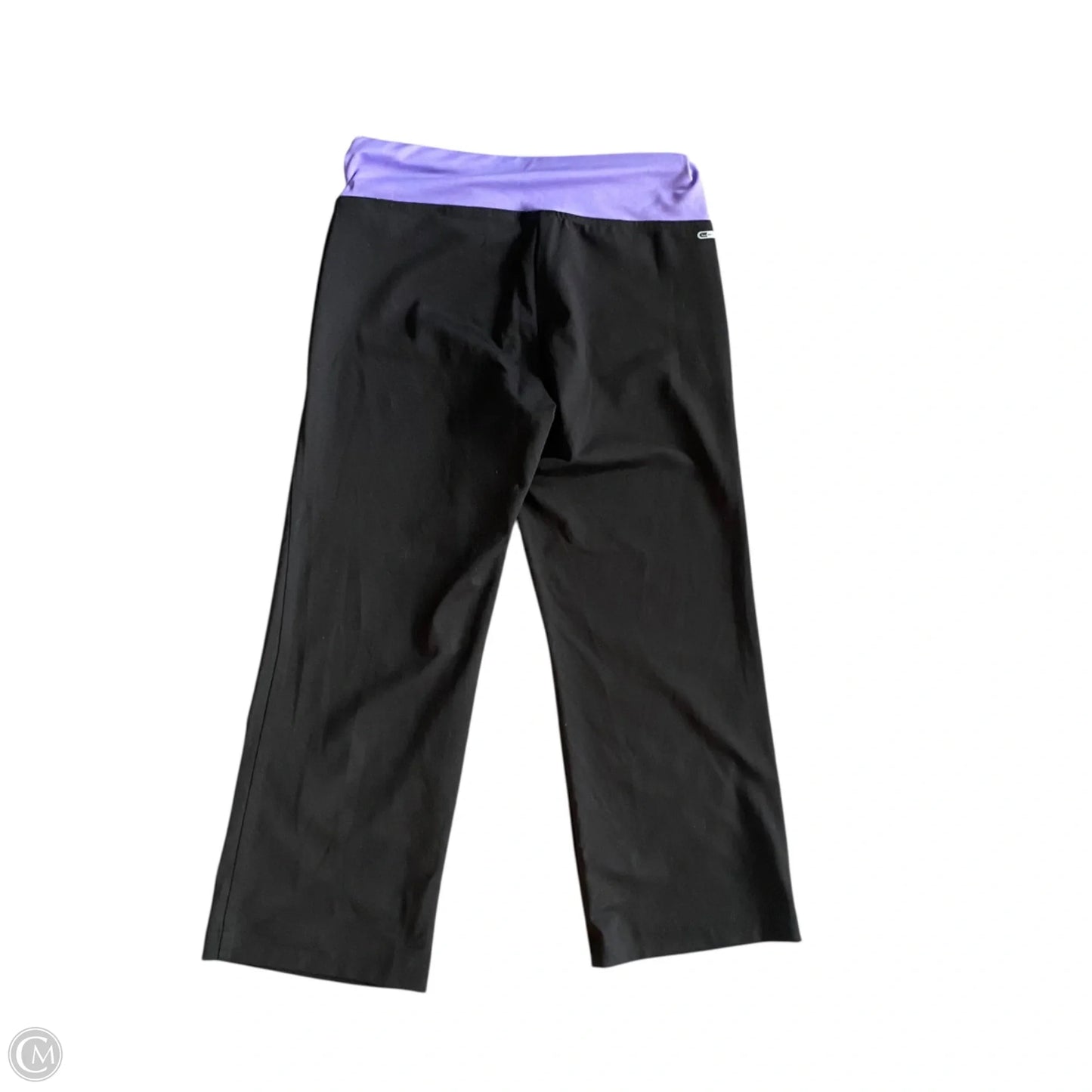 Athletic Leggings Capris By Puma In Black & Purple, Size: Xs