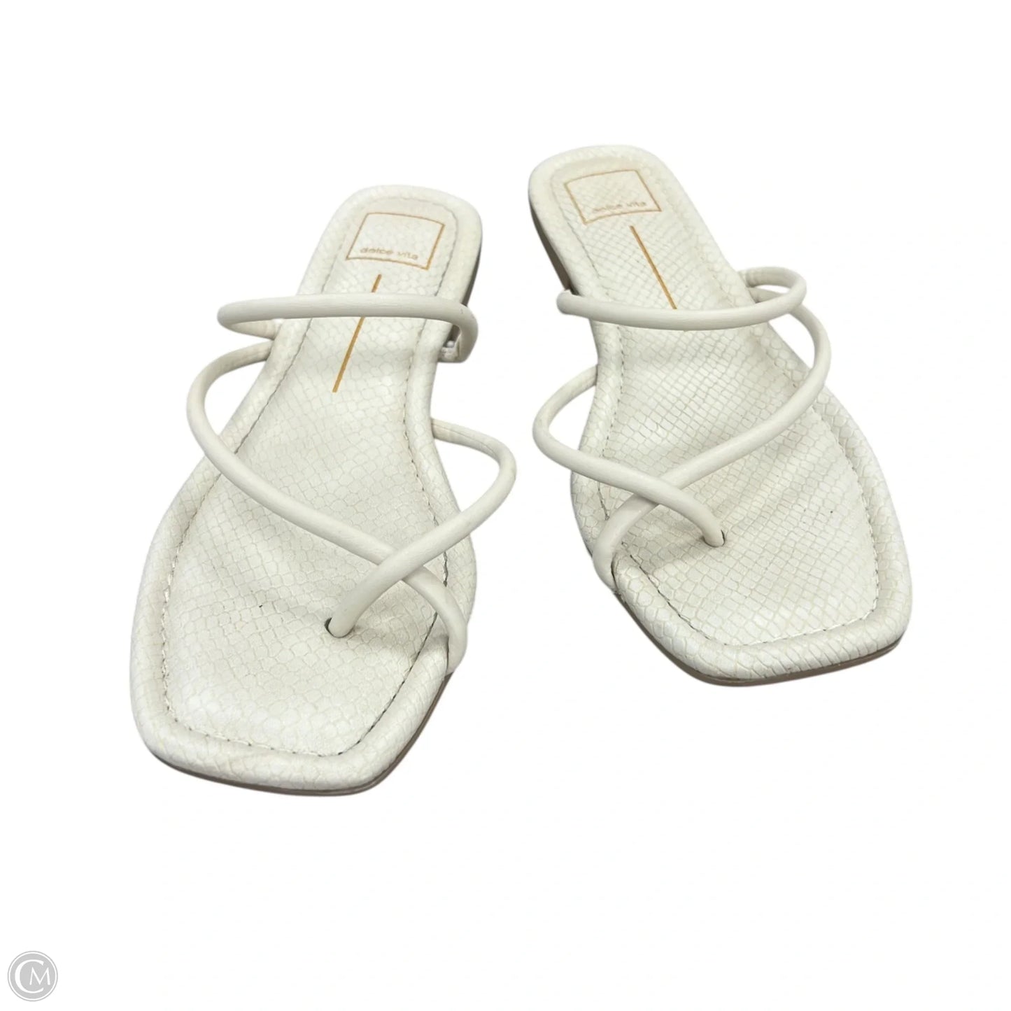 Sandals Flats By Dolce Vita In Cream, Size: 8.5