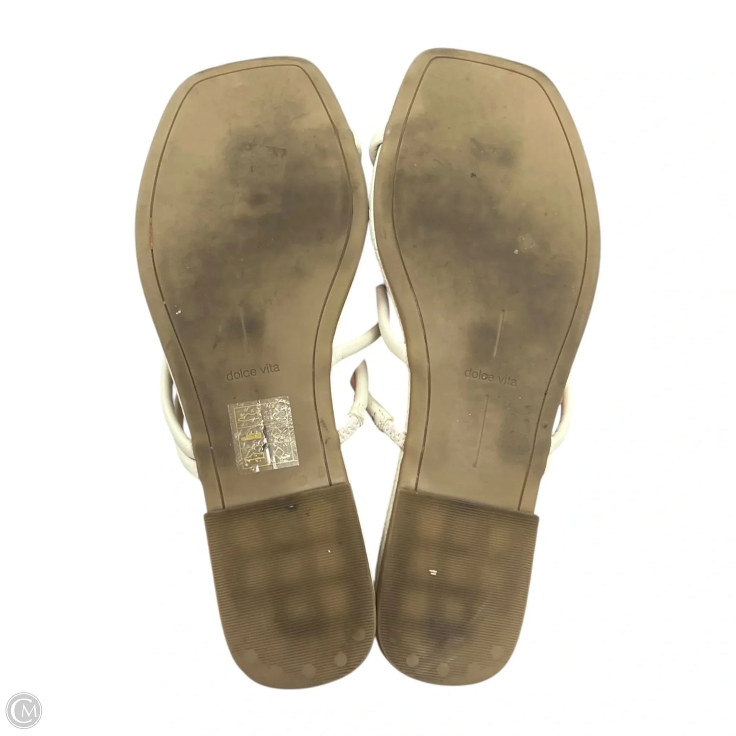 Sandals Flats By Dolce Vita In Cream, Size: 8.5