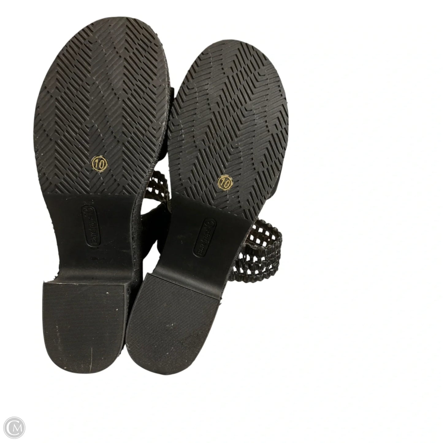 Sandals Heels Block By Bare Traps In Black, Size: 10