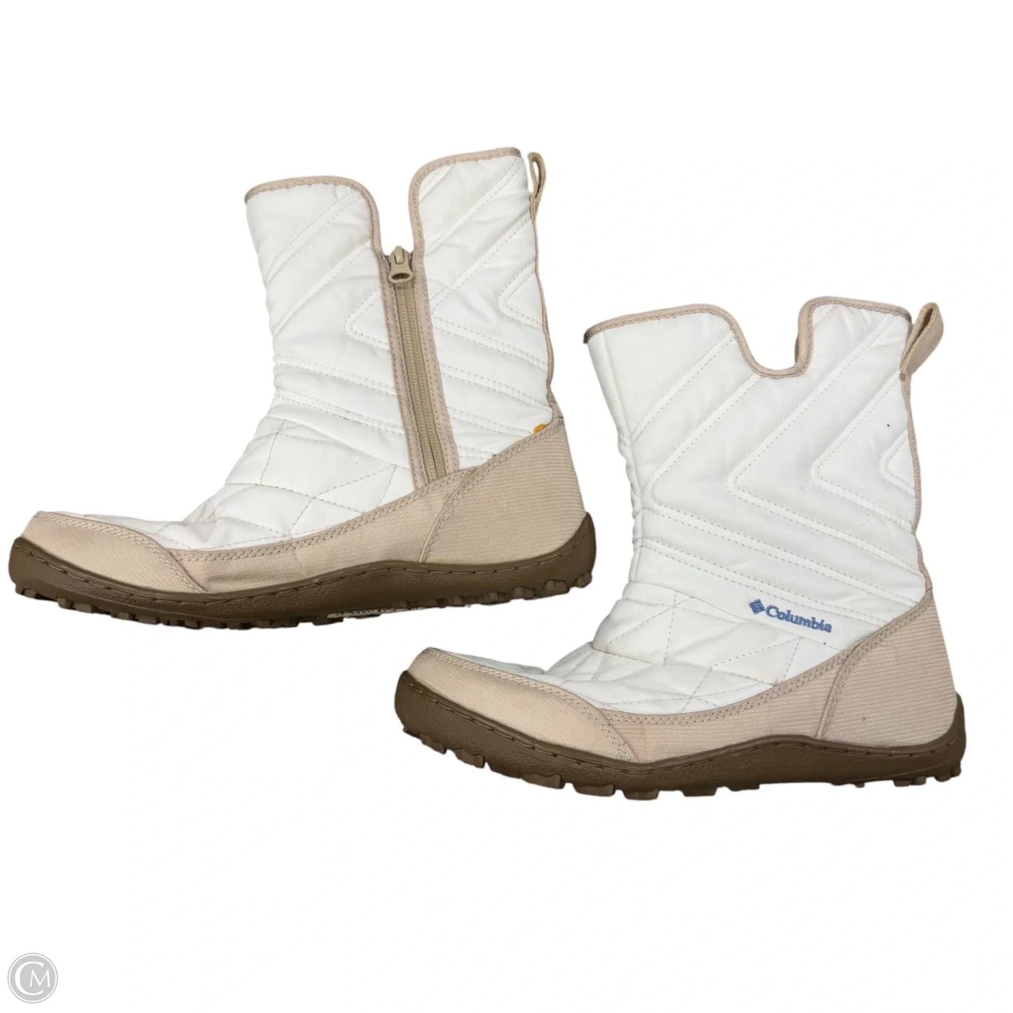 Boots Snow By Columbia In White, Size: 7.5