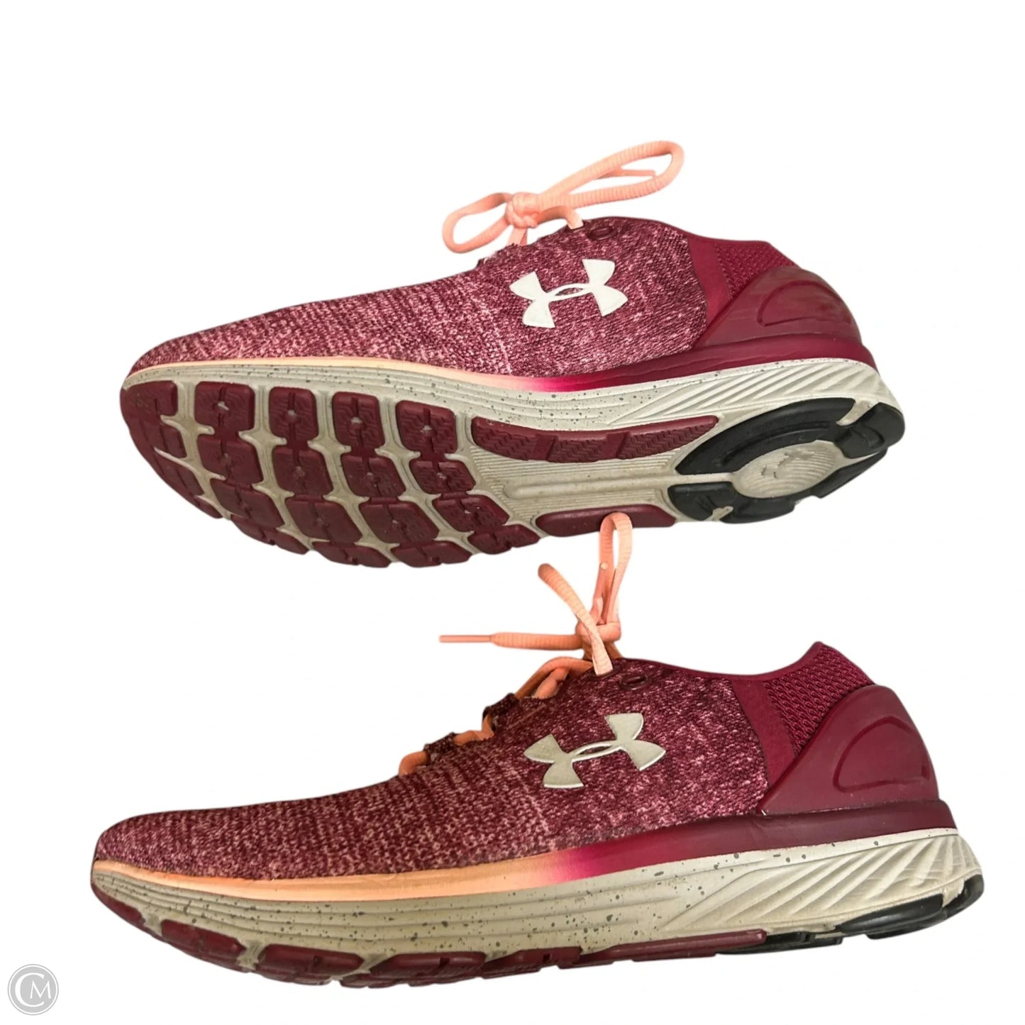 Shoes Athletic By Under Armour In Maroon, Size: 8.5