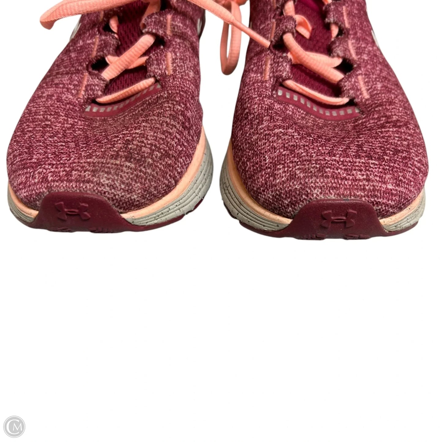 Shoes Athletic By Under Armour In Maroon, Size: 8.5
