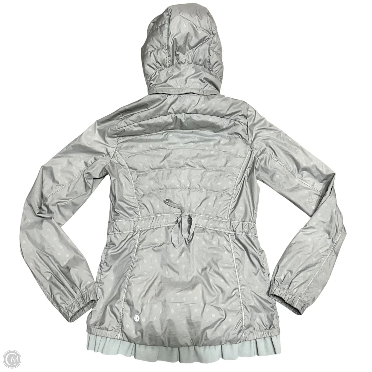 Athletic Jacket By Lululemon In Grey, Size: S