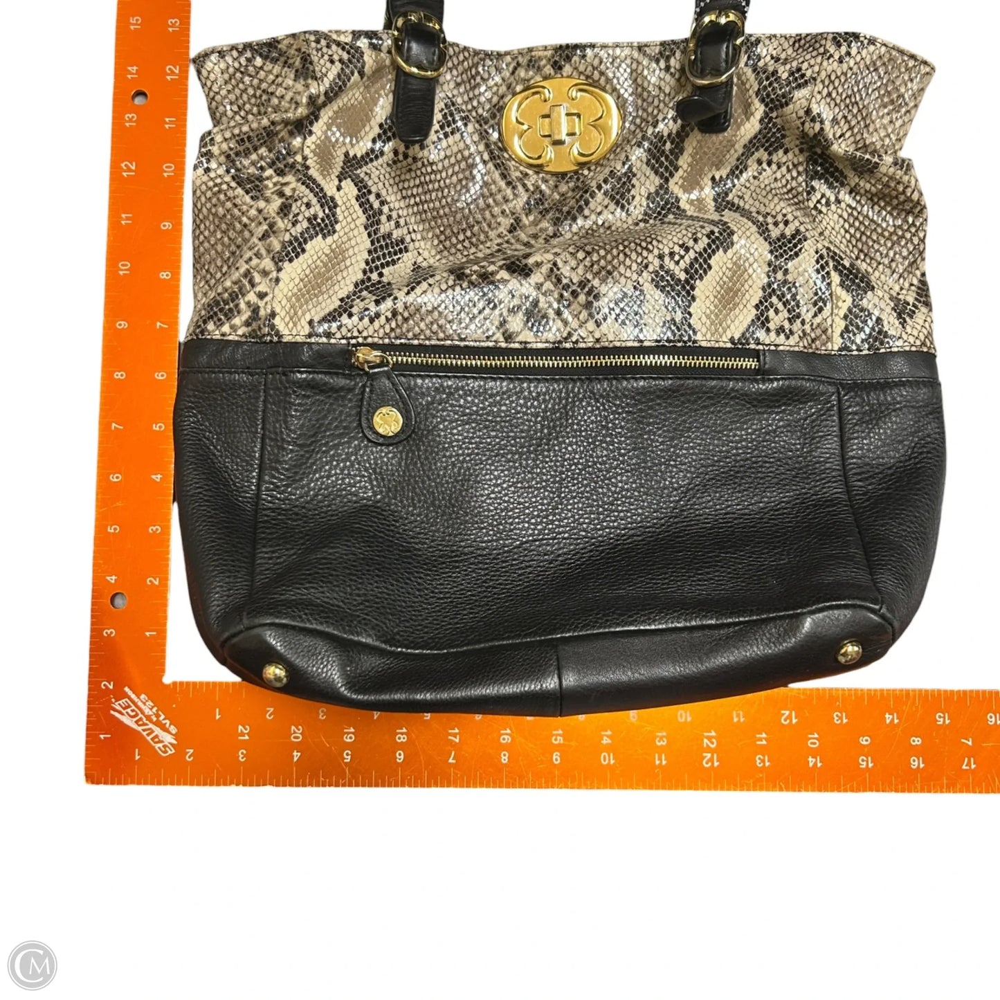 Handbag By Emma Fox, Size: Large