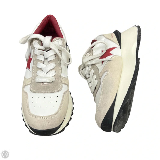 Shoes Athletic By Vintage Havana In Red & Tan, Size: 6.5