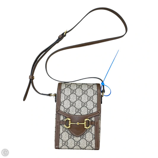 Crossbody Luxury Designer By Gucci, Size: Small