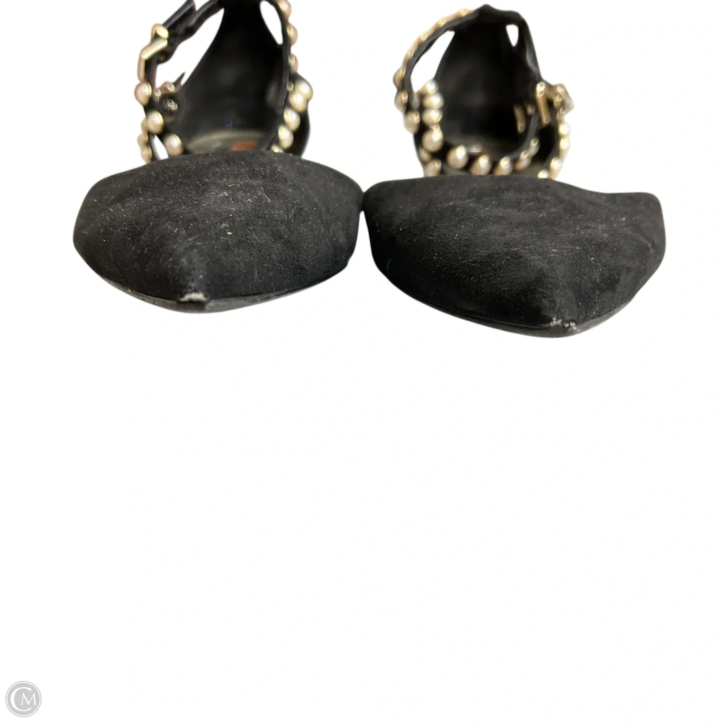 Shoes Flats By Zara Basic In Black & White, Size: 7.5