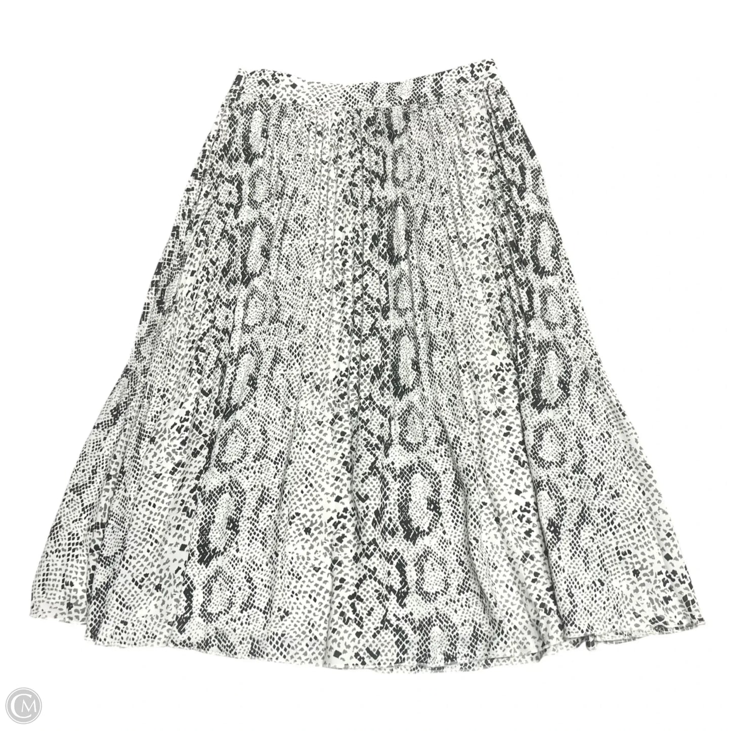 Skirt Maxi By J. Crew In Grey & White, Size: 4