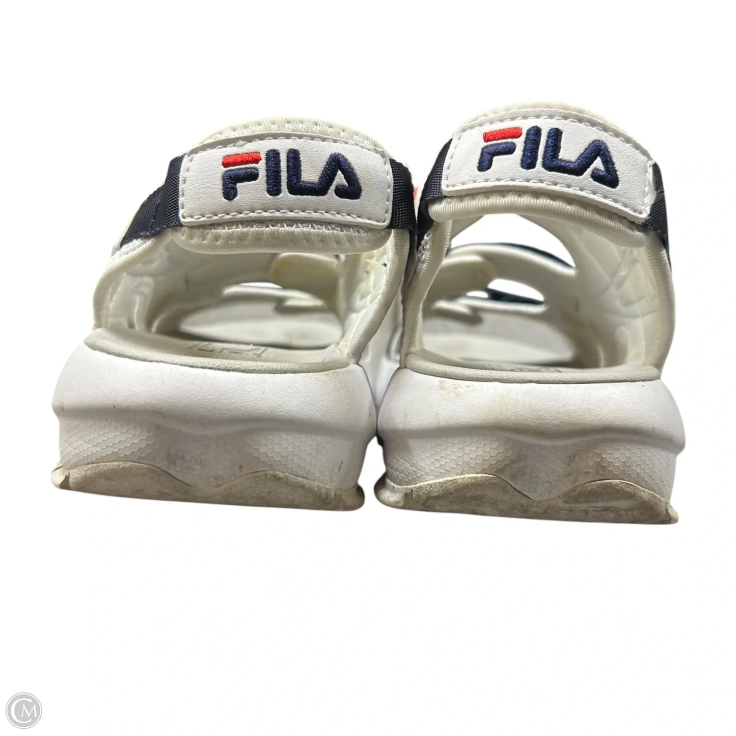 Sandals Sport By Fila In Blue Red & White, Size: 8