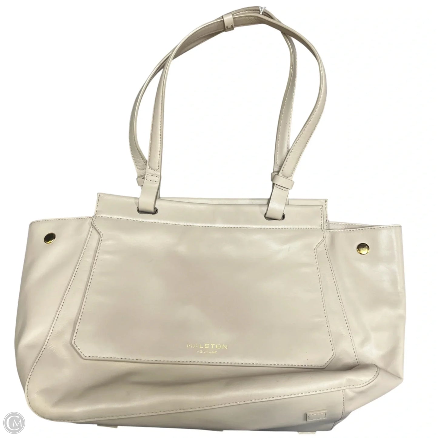 Handbag Designer By Halston, Size: Medium