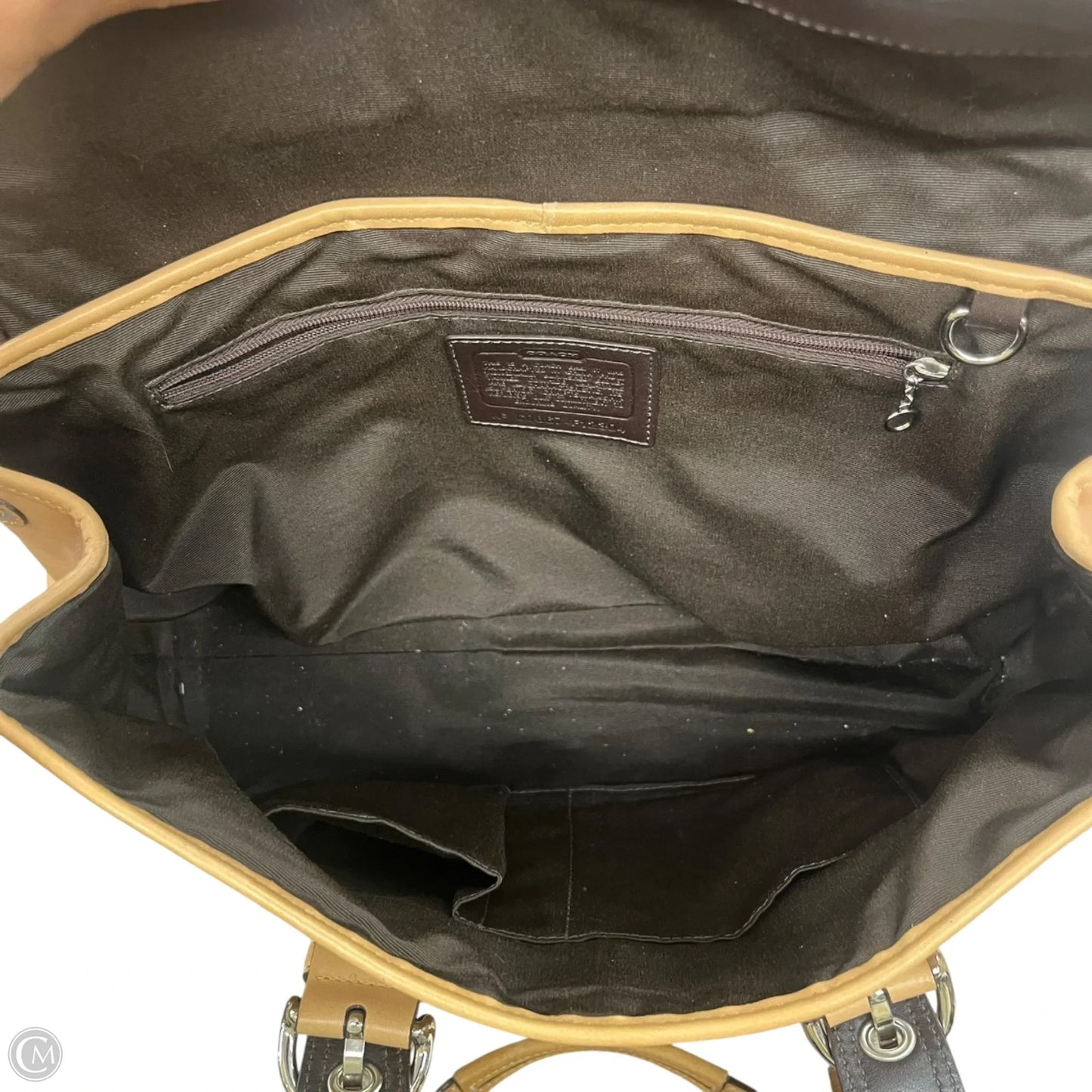 Handbag Designer By Coach, Size: Medium