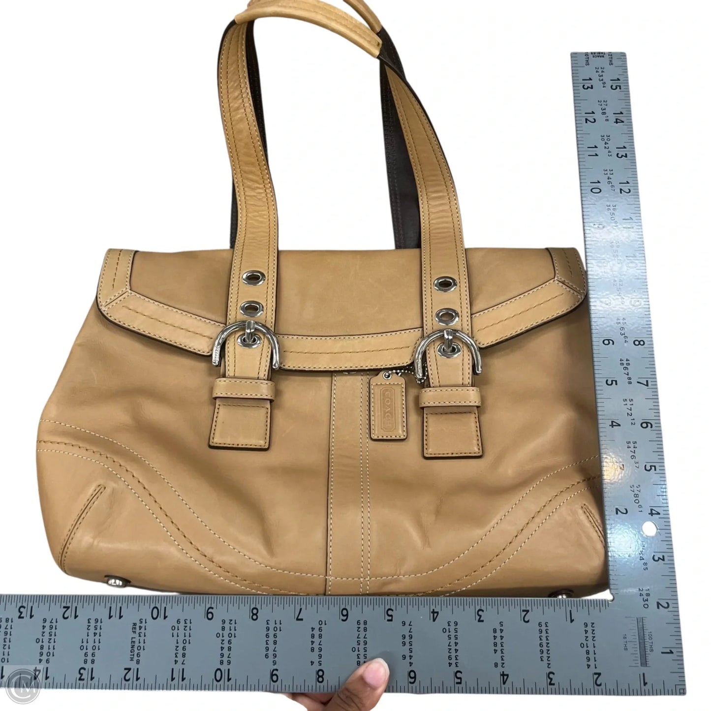 Handbag Designer By Coach, Size: Medium