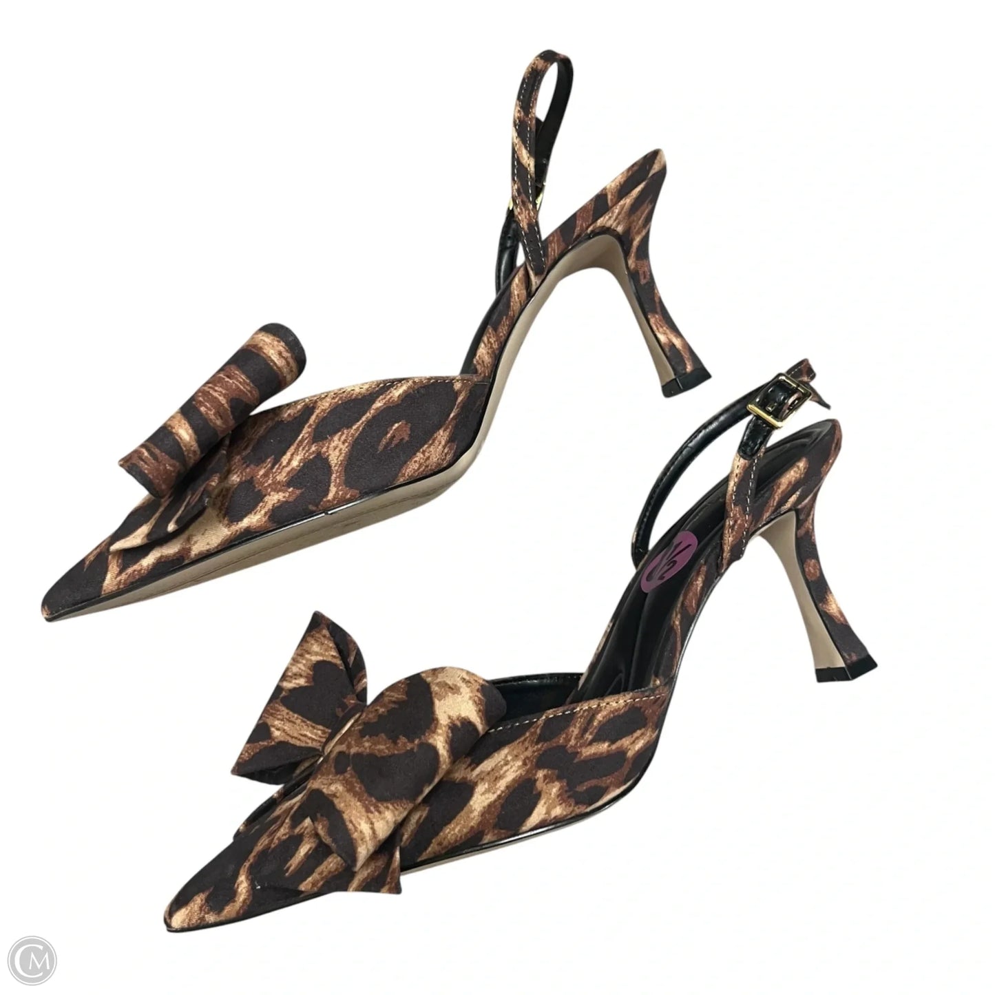 Shoes Heels Kitten By Jessica Simpson In Animal Print, Size: 8.5