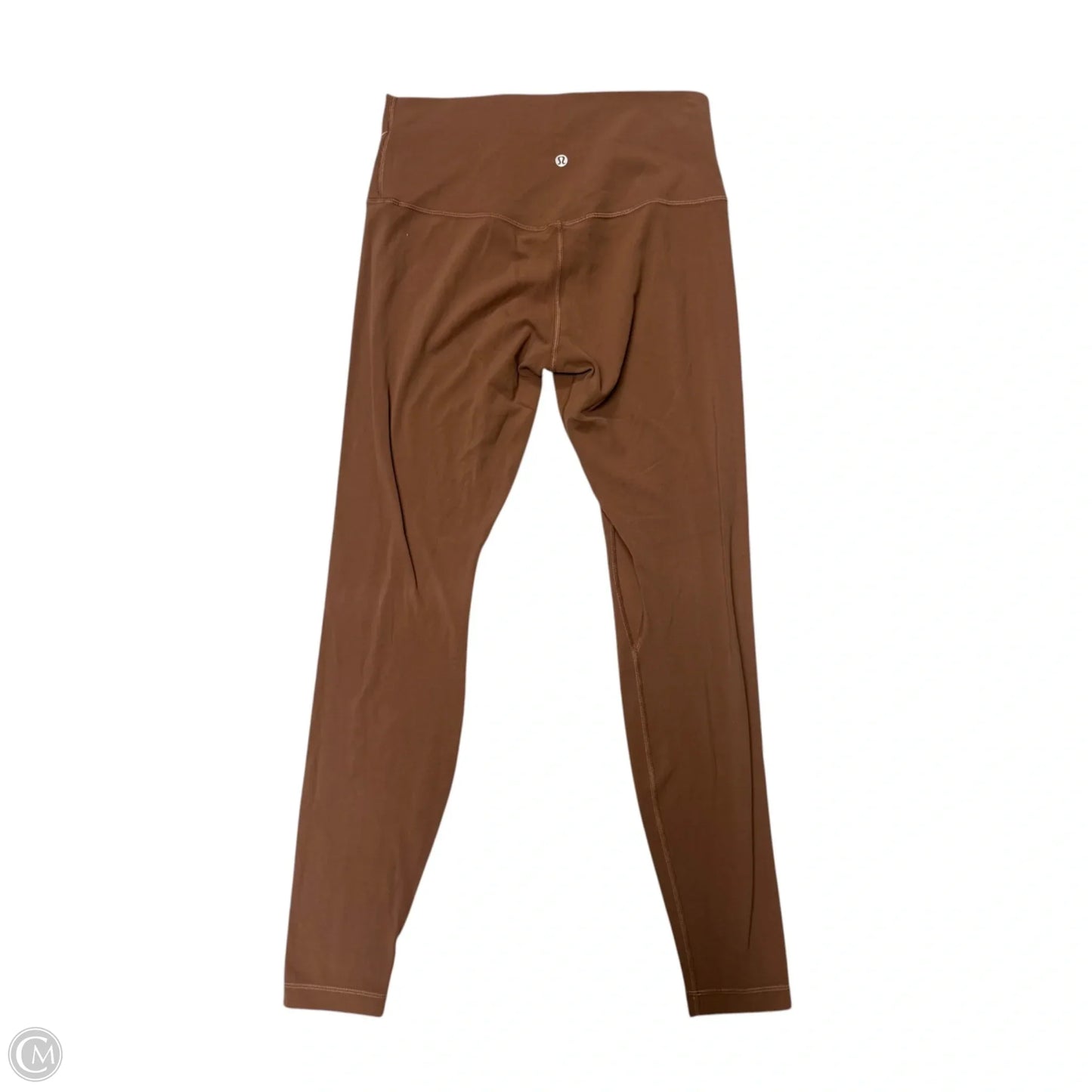 Athletic Leggings By Lululemon In Brown, Size: 10