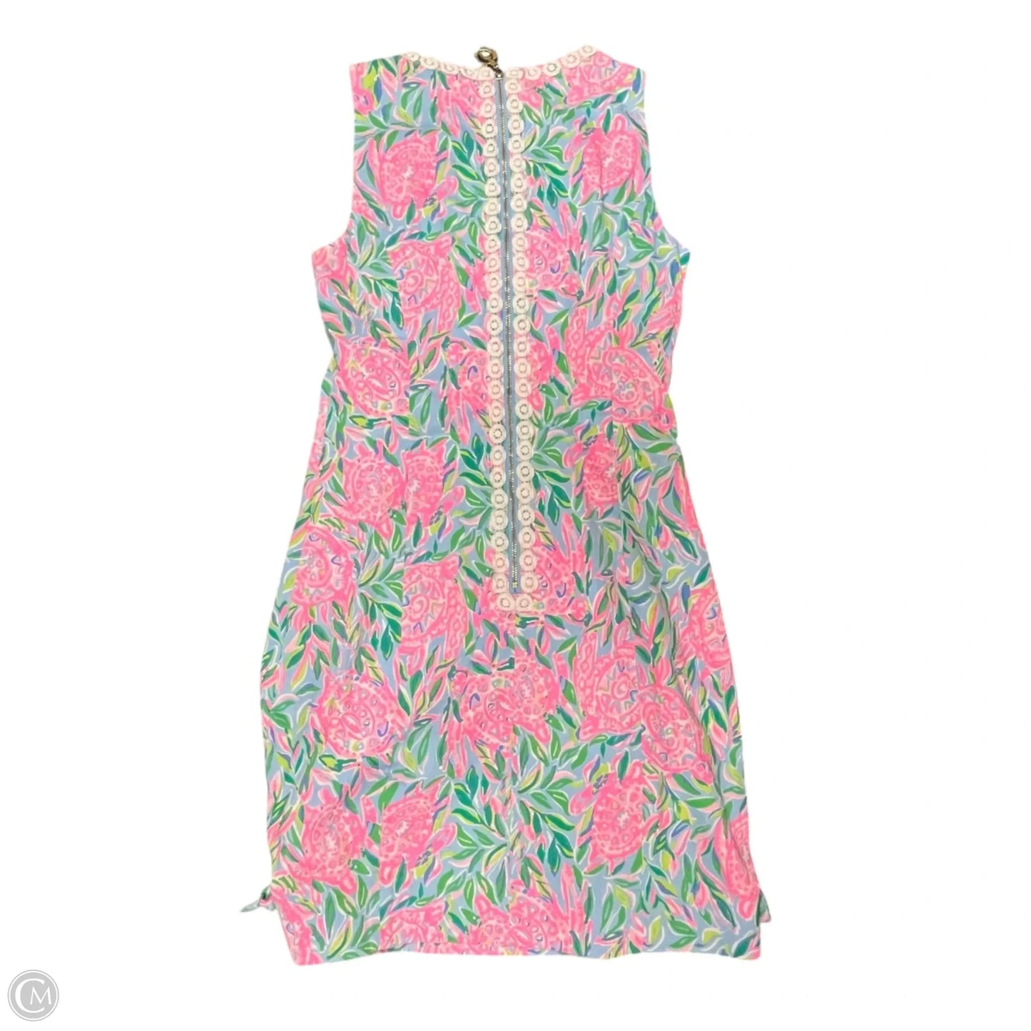 Dress Designer By Lilly Pulitzer In Blue & Pink, Size: Xs