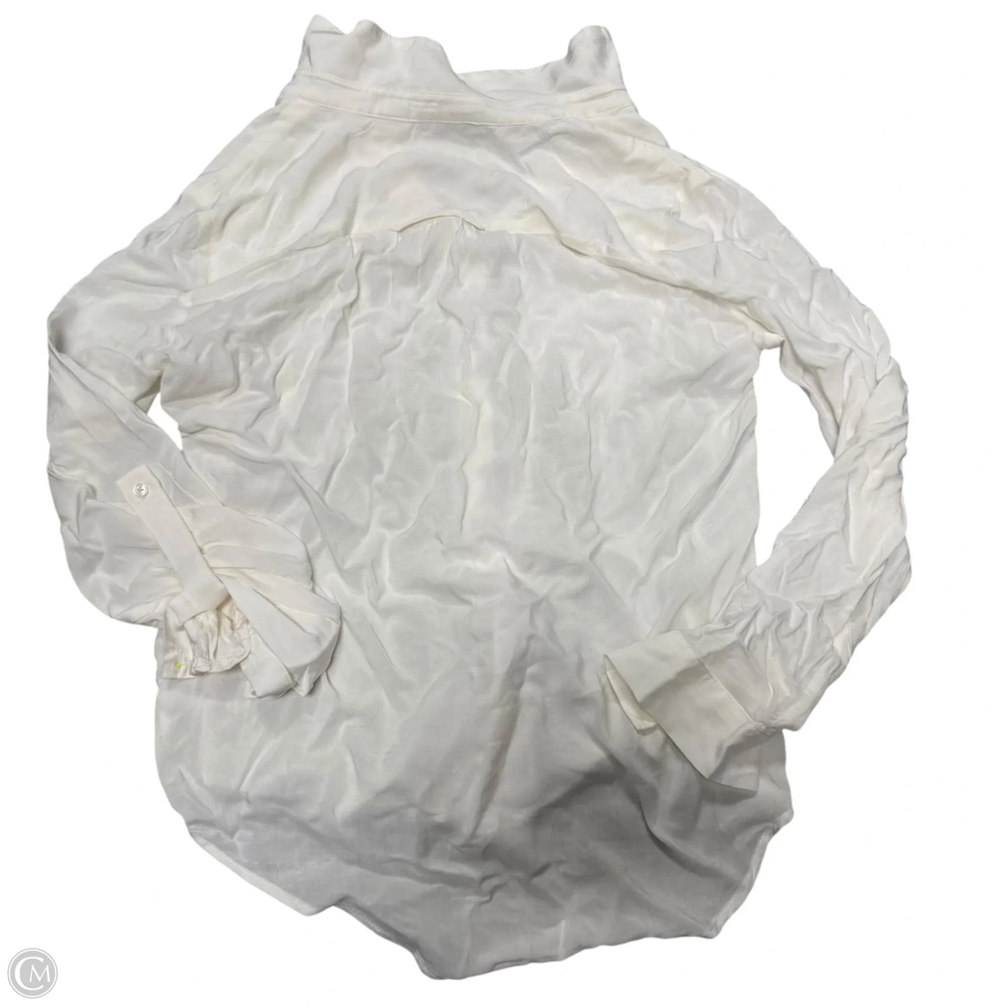 Top Long Sleeve By Maeve In Cream, Size: Xs