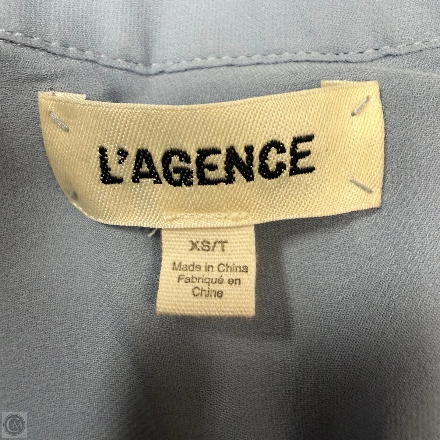 Top Sleeveless By L Agence In Blue, Size: Xs