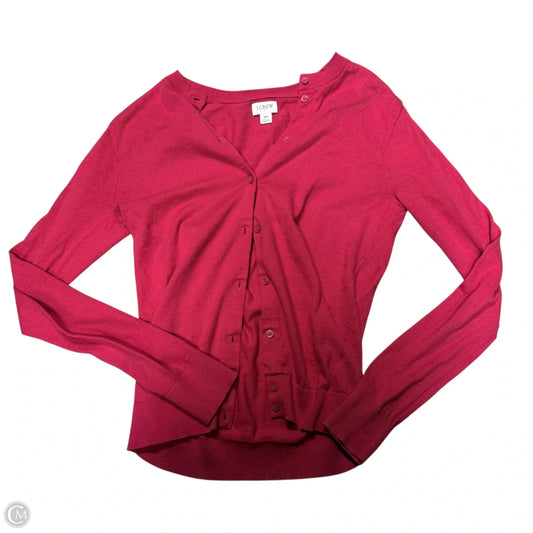 Sweater Cardigan By J. Crew In Pink, Size: Xs