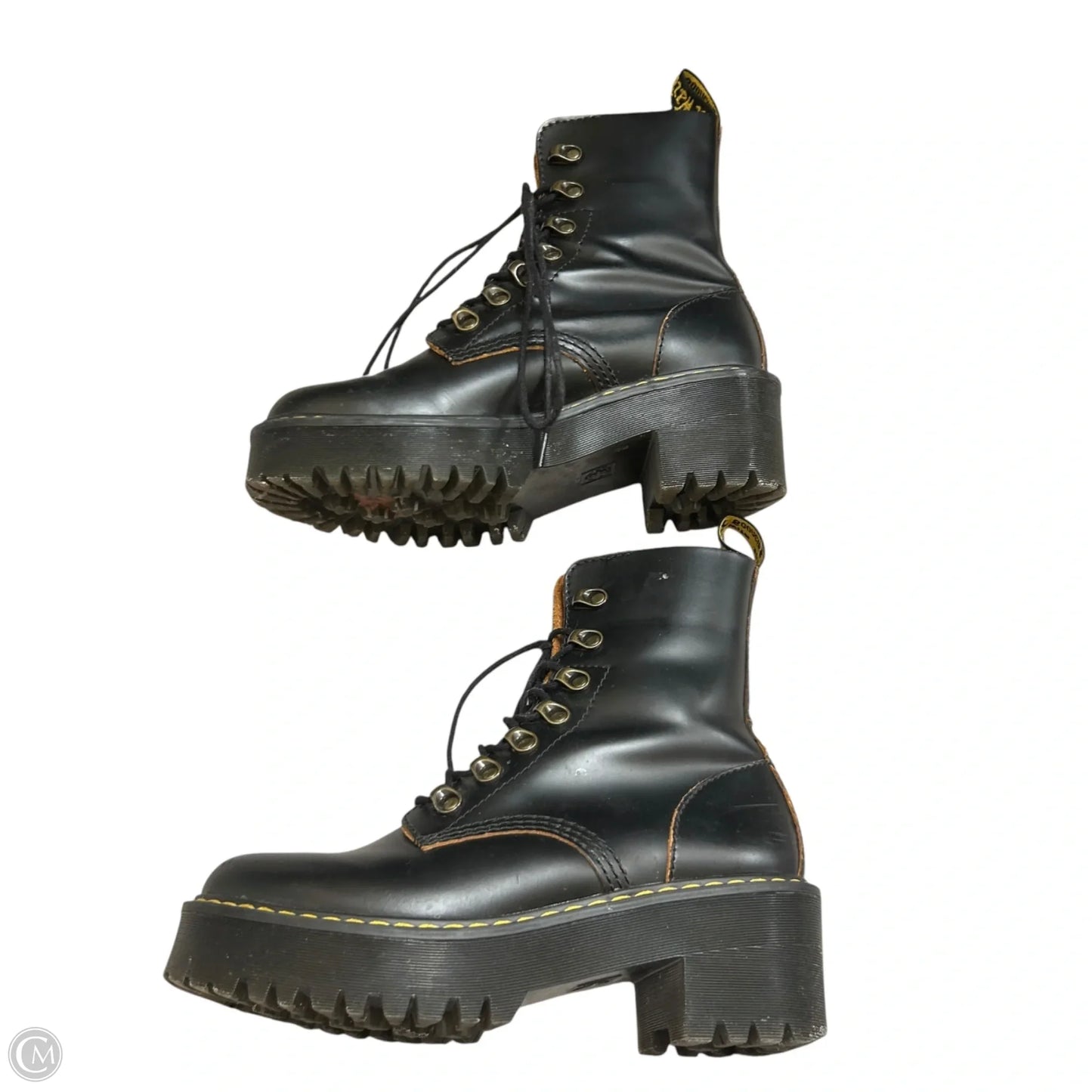 Boots Combat By Dr Martens In Black, Size: 6