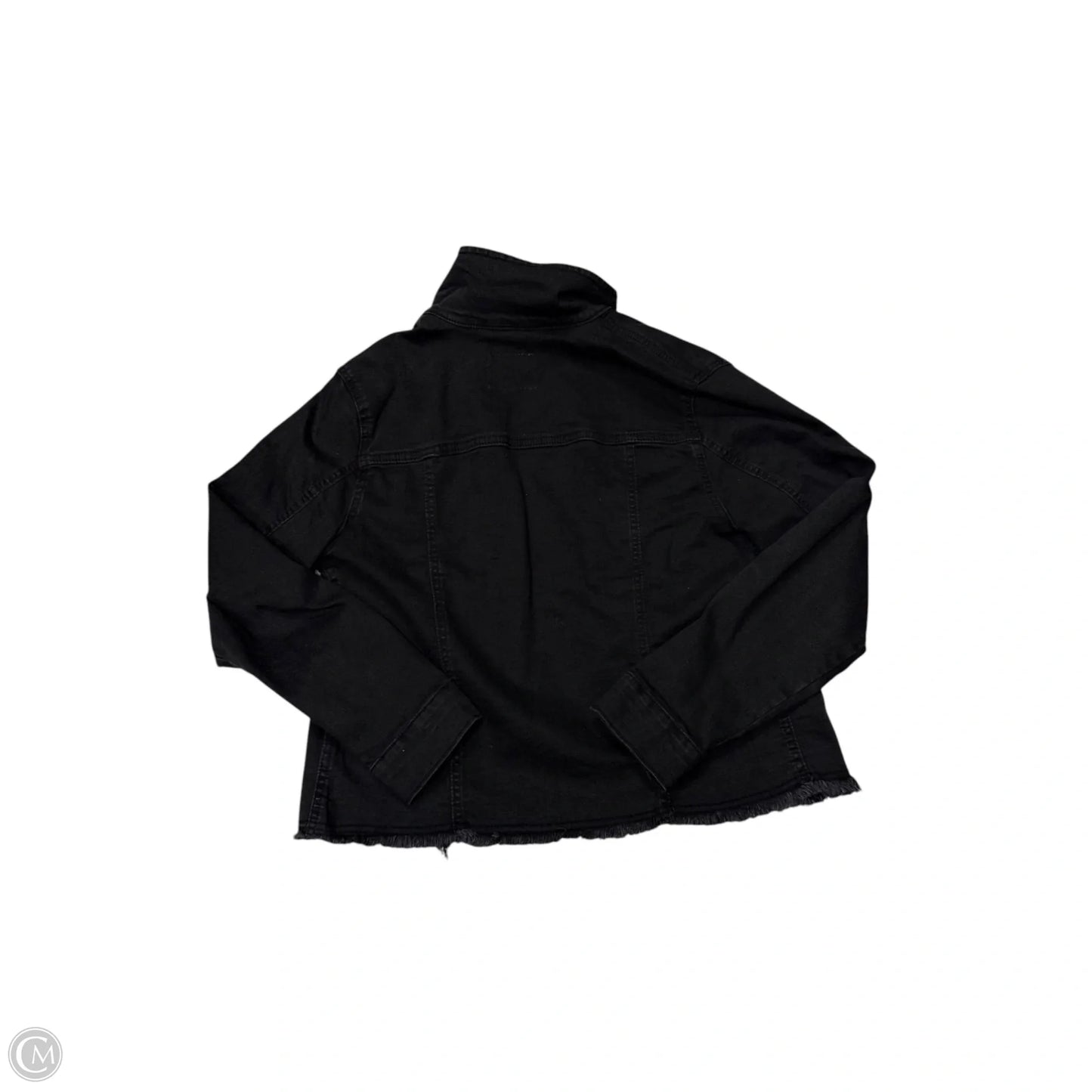 Jacket Denim By Angels In Black Denim, Size: M