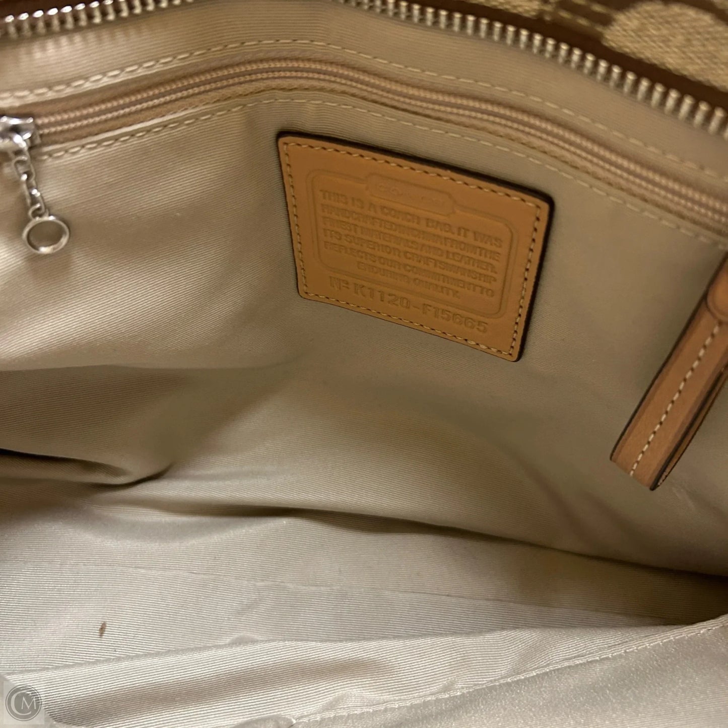 Handbag Designer By Coach, Size: Small
