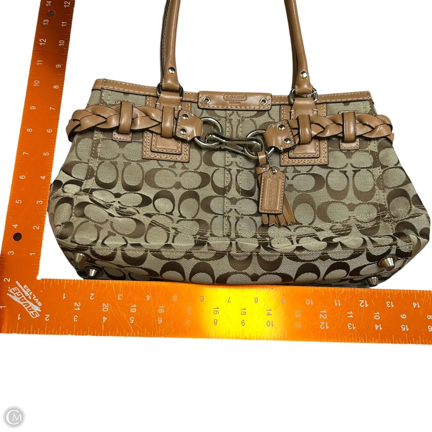 Handbag Designer By Coach, Size: Small