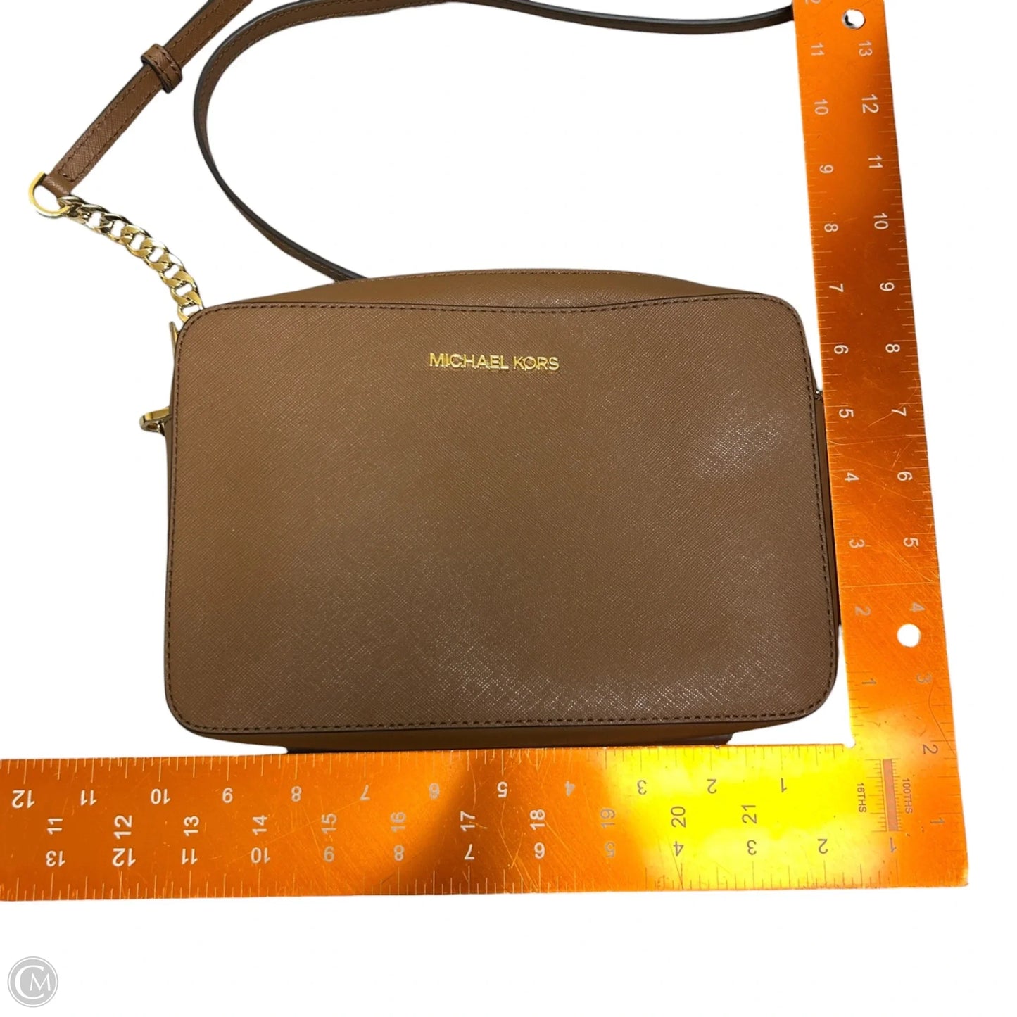 Crossbody Designer By Michael Kors, Size: Medium