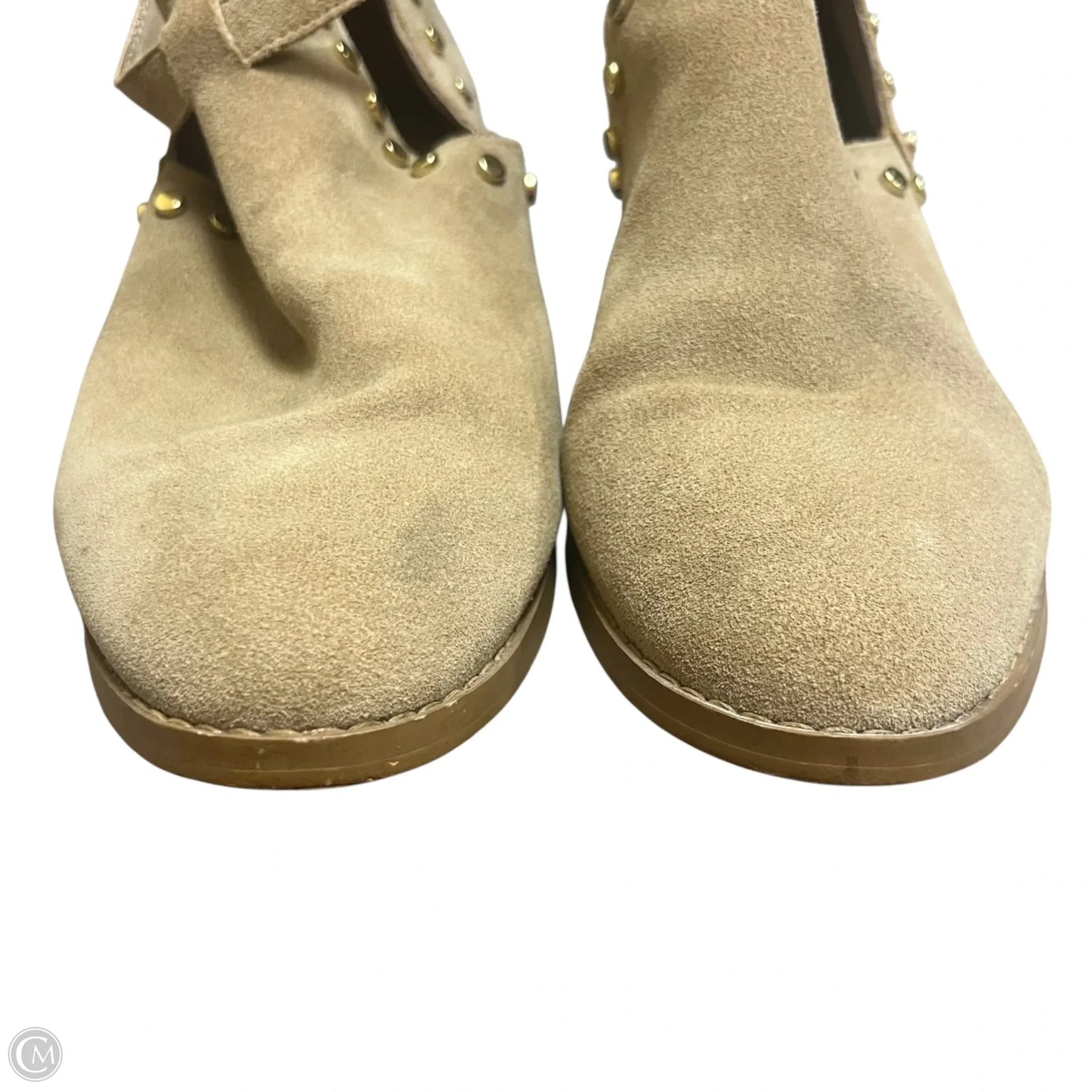 Boots Ankle Heels By Carlos By Carlos Santana In Tan, Size: 8.5