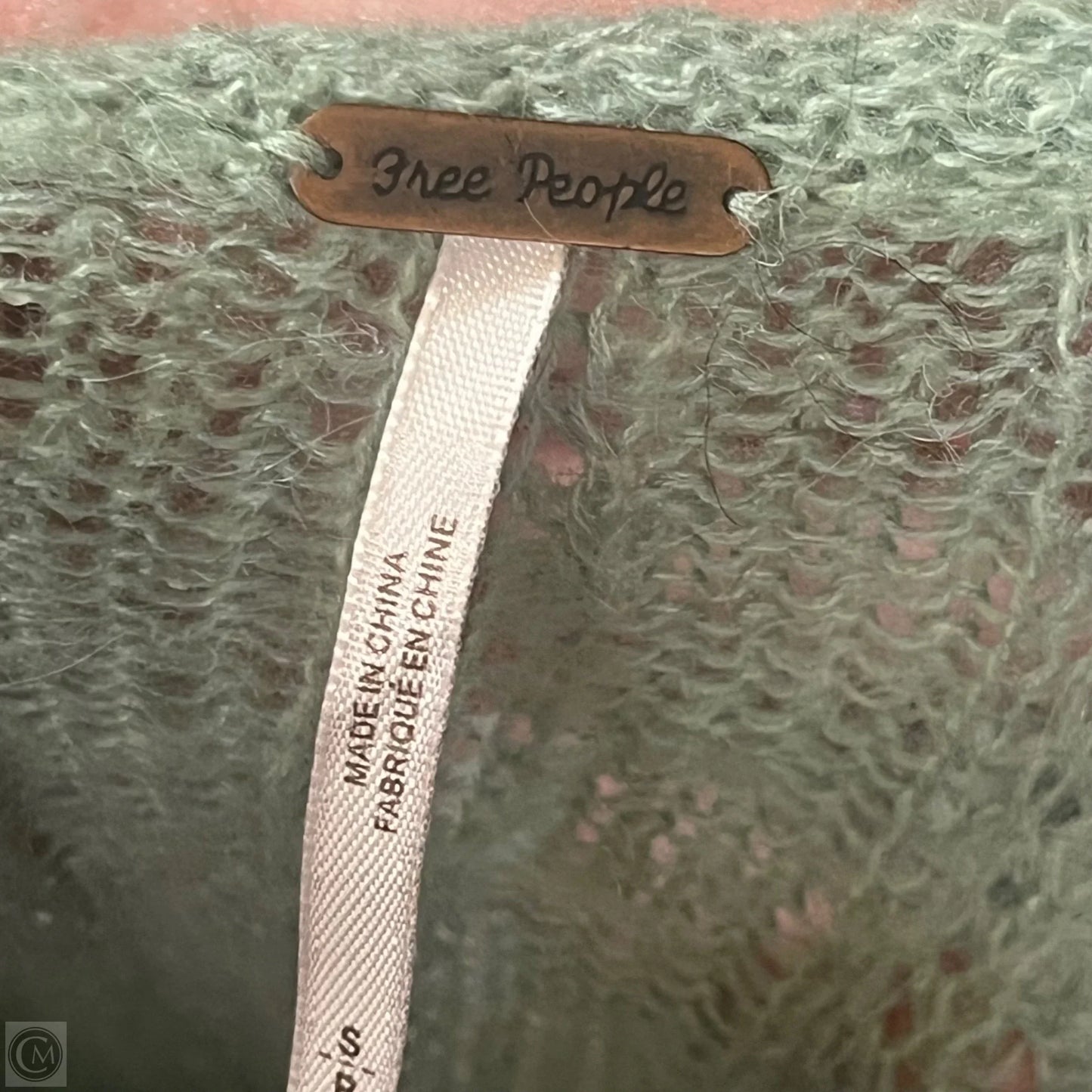 Sweater By Free People In Green, Size: S