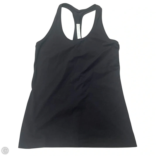 Athletic Tank Top By Lululemon In Black, Size: 18