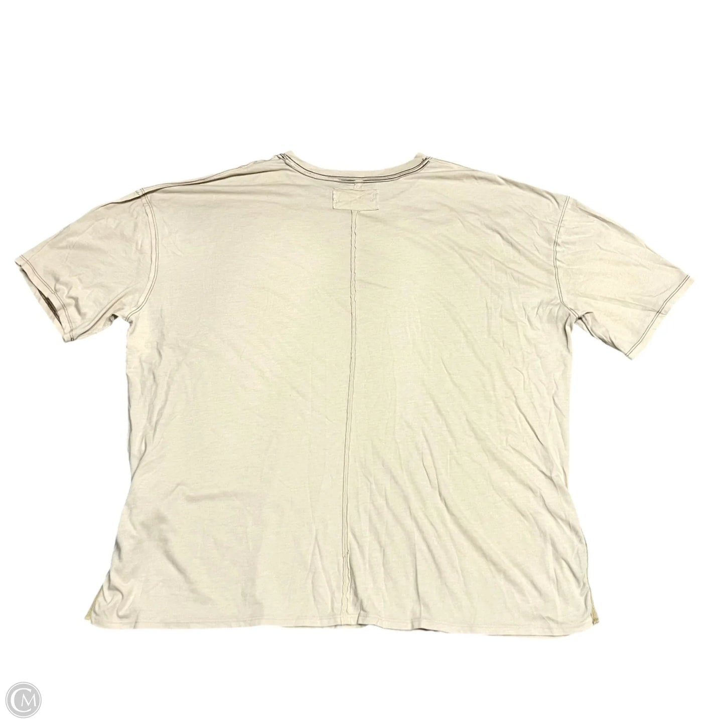 Top Short Sleeve By We The Free In Tan, Size: Xl