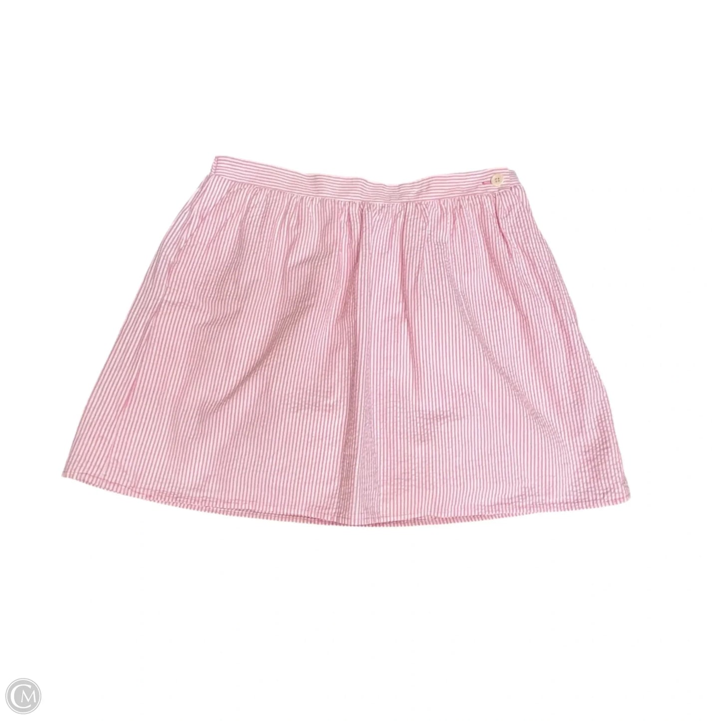 Skirt Designer By Lilly Pulitzer In Pink & White, Size: L