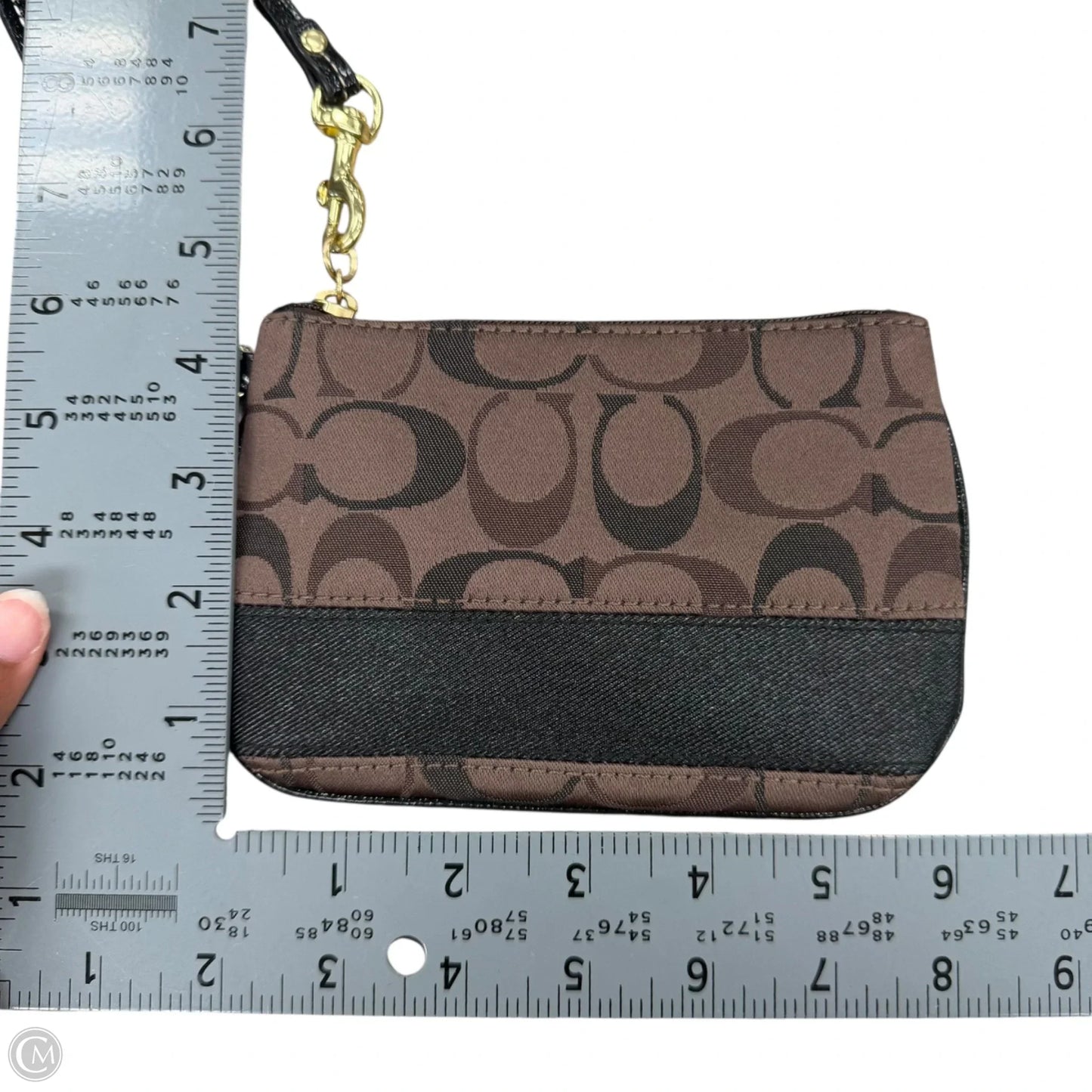 Wristlet Designer By Coach, Size: Medium