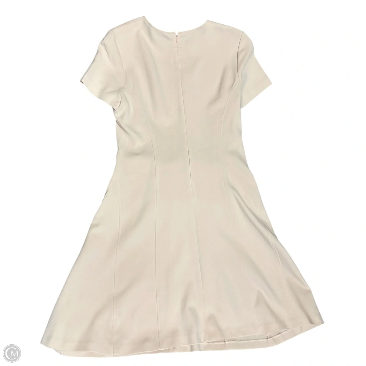 Dress Work By Theory In Peach, Size: S