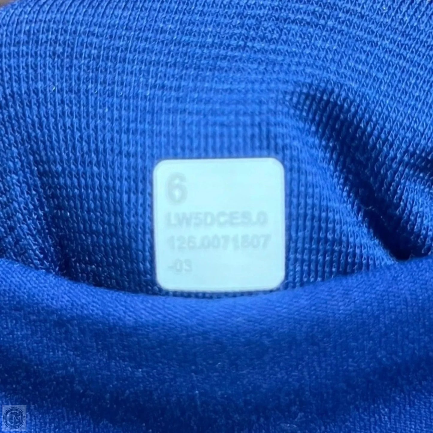 Athletic Leggings By Lululemon In Blue, Size: 6