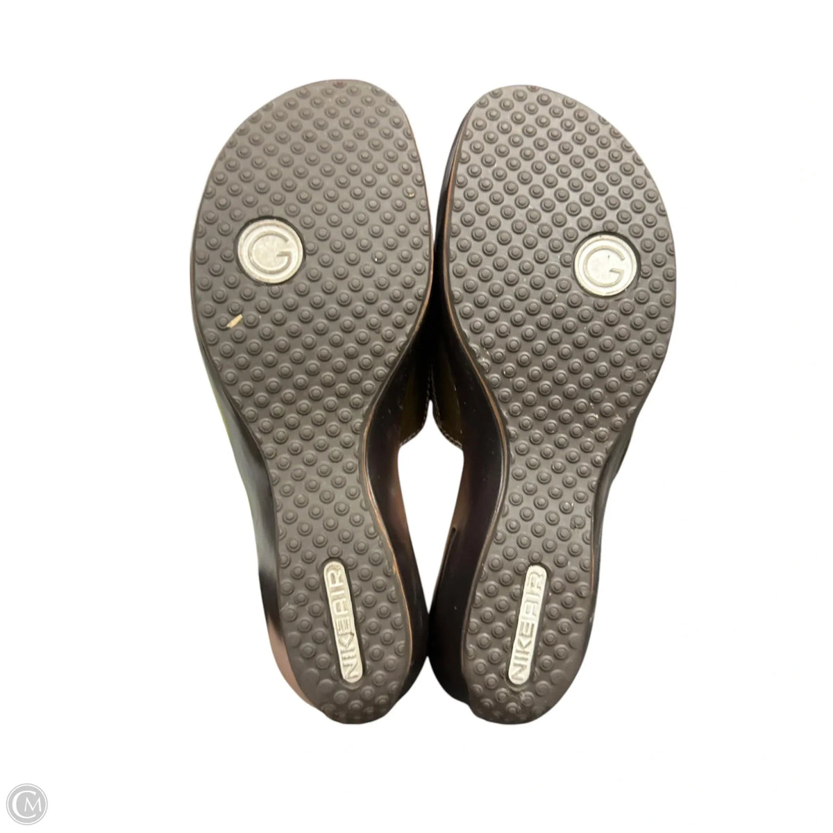 Sandals Flats By Cole-haan In Brown, Size: 10