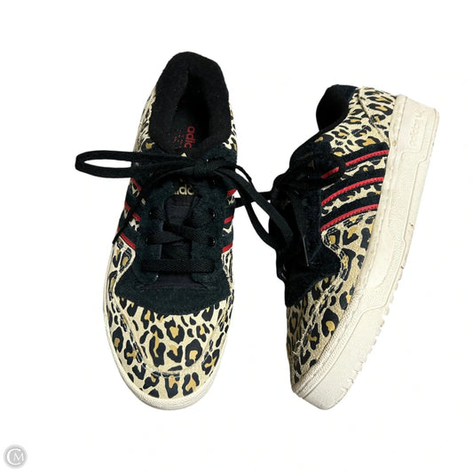 Shoes Sneakers By Adidas In Animal Print, Size: 6