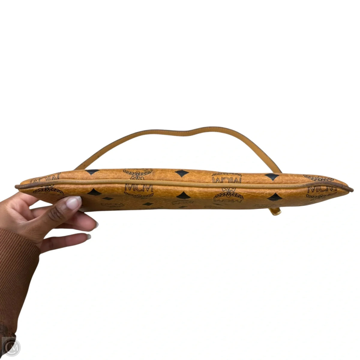 Clutch Luxury Designer By Mcm, Size: Large