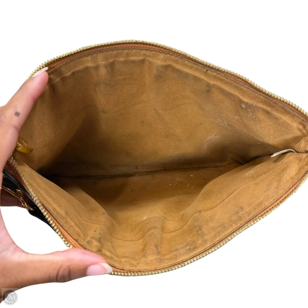 Clutch Luxury Designer By Mcm, Size: Large