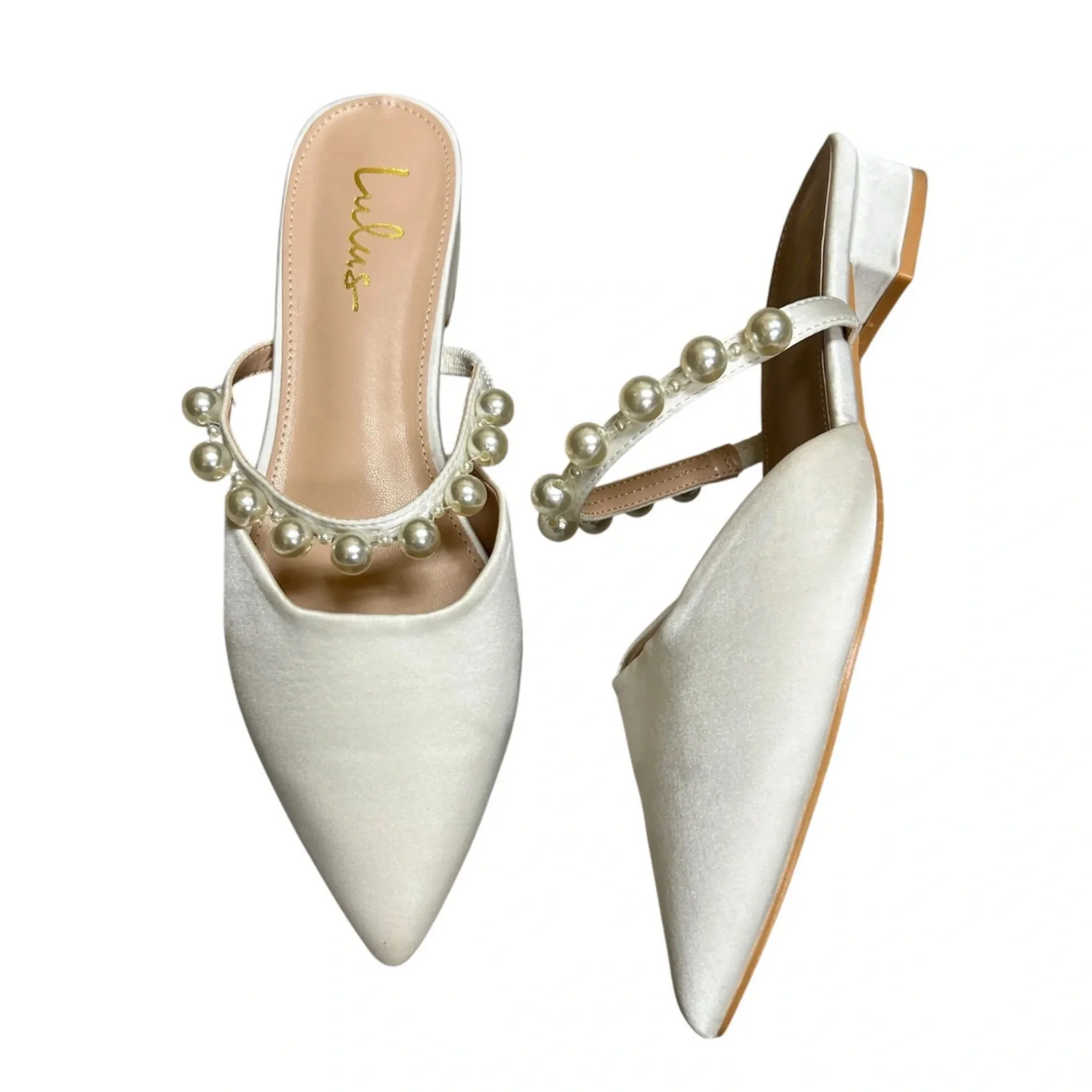 Shoes Flats By Lulus In Ivory, Size: 7.5
