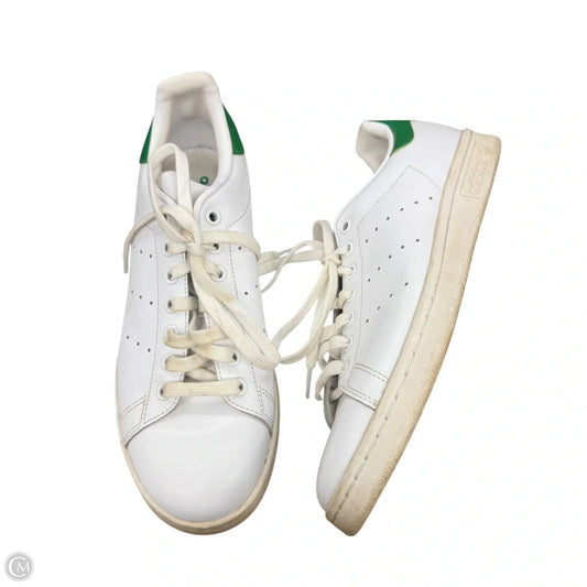 Shoes Sneakers By Adidas In Green & White, Size: 9