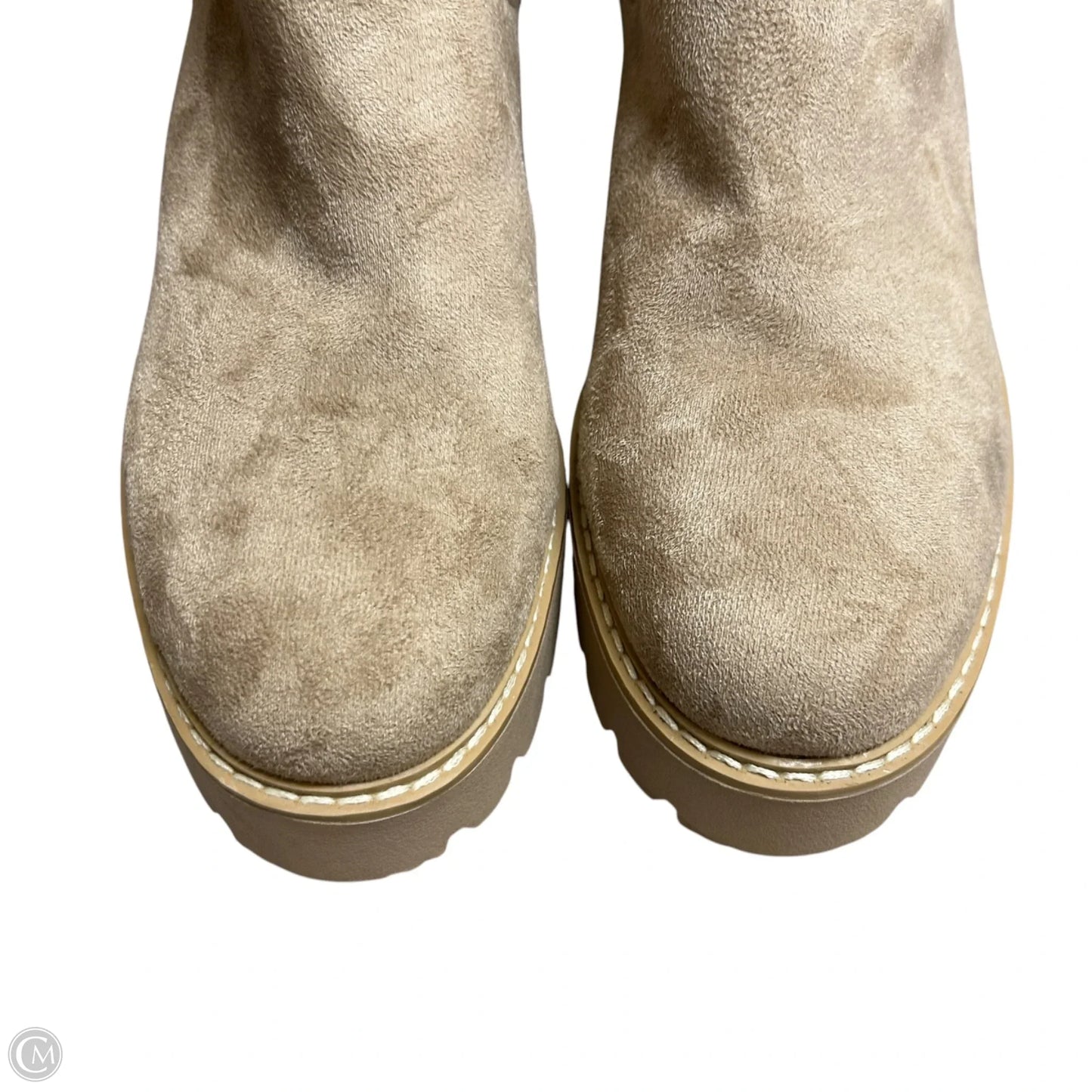 Boots Ankle Flats By Dolce Vita In Tan, Size: 10