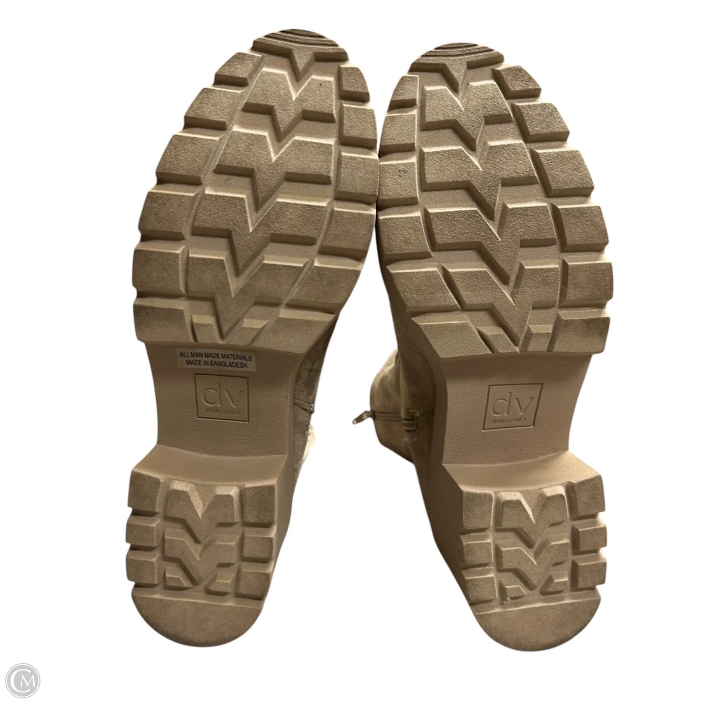 Boots Ankle Flats By Dolce Vita In Tan, Size: 10