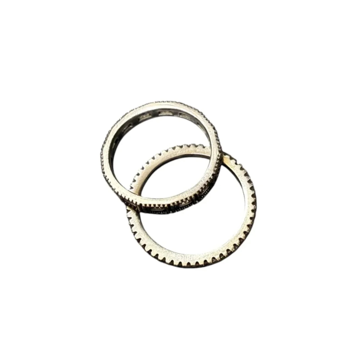 Ring Sterling Silver, Size: 02 Piece Set