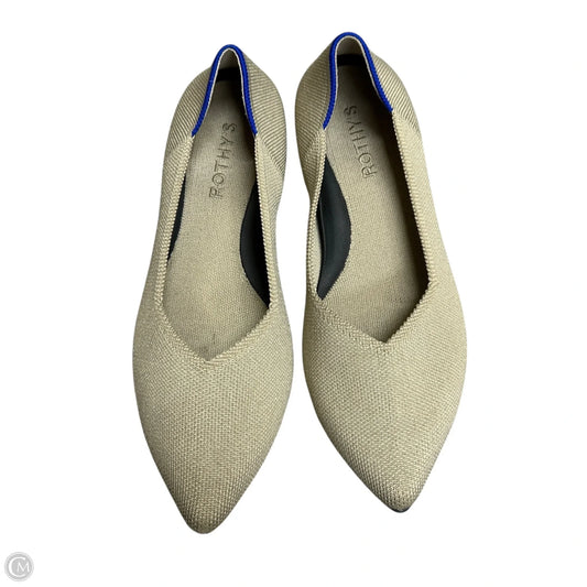 Shoes Flats By Rothys In Tan, Size: 8